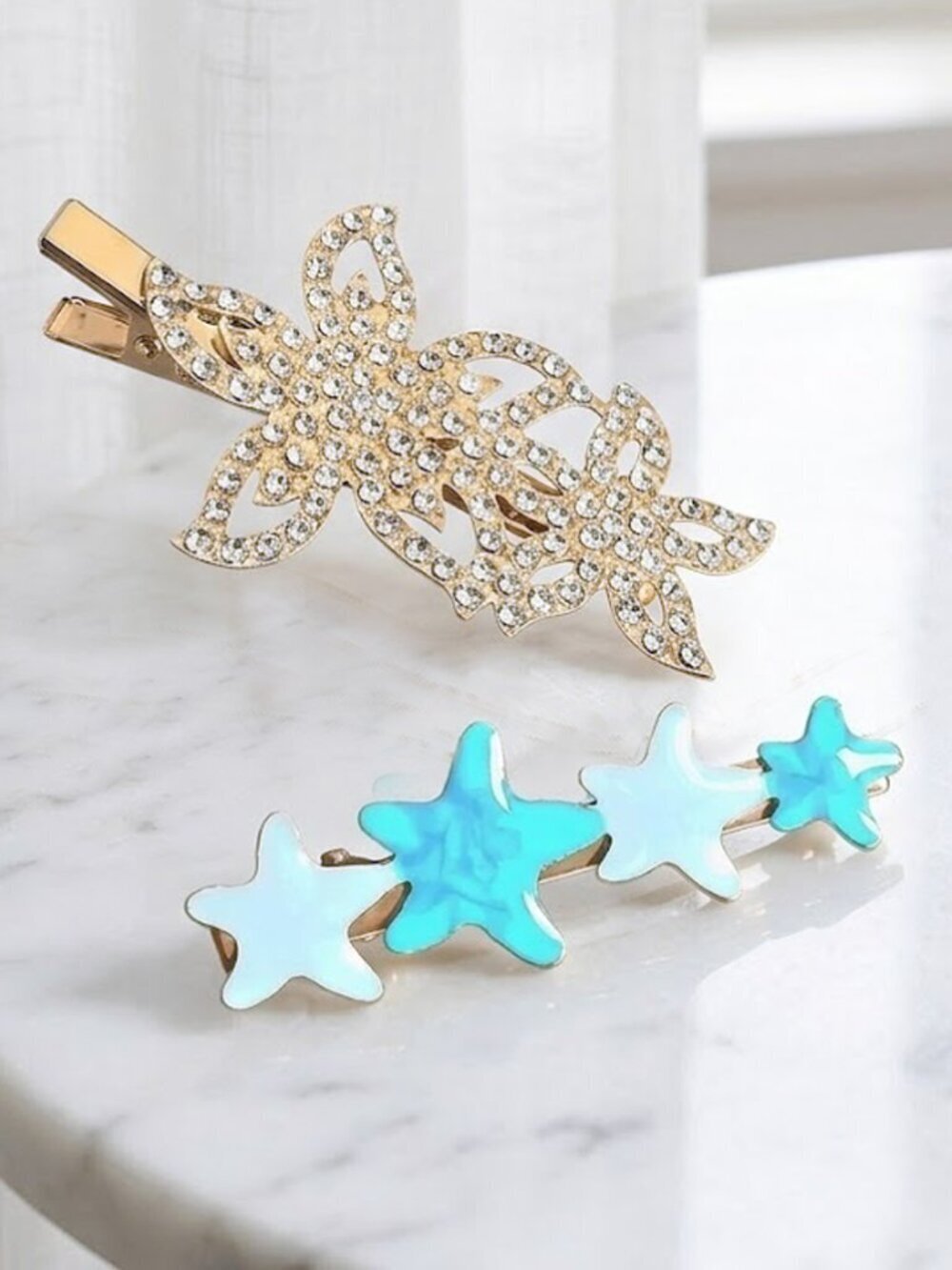 Two Piece Star Hair Accessory Set